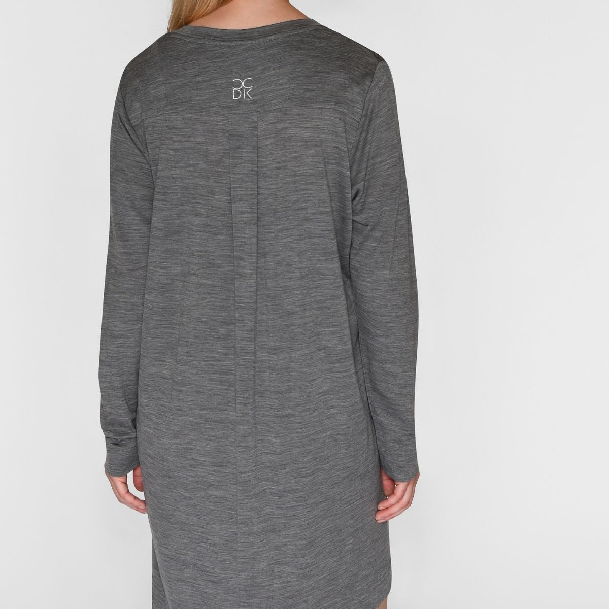 CCDK Marcia natkjole, grå - 61530 - 9016 - Dark Grey Melange