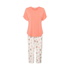 Lady Avenue Bamboo pyjamas, orange - 62-415 - 671 - Desert Butterfly