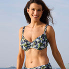 Wiki Madagaskar bikini top med bøjle, blå - 3433 - 9700 - Turquoise