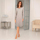 Lady Avenue Bamboo natkjole, creme - 66720 - 5200 - Pink