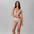 Calvin Klein New Signature Logo tai trusse, grå - LV00QF9073 - P7A - Grey Heather