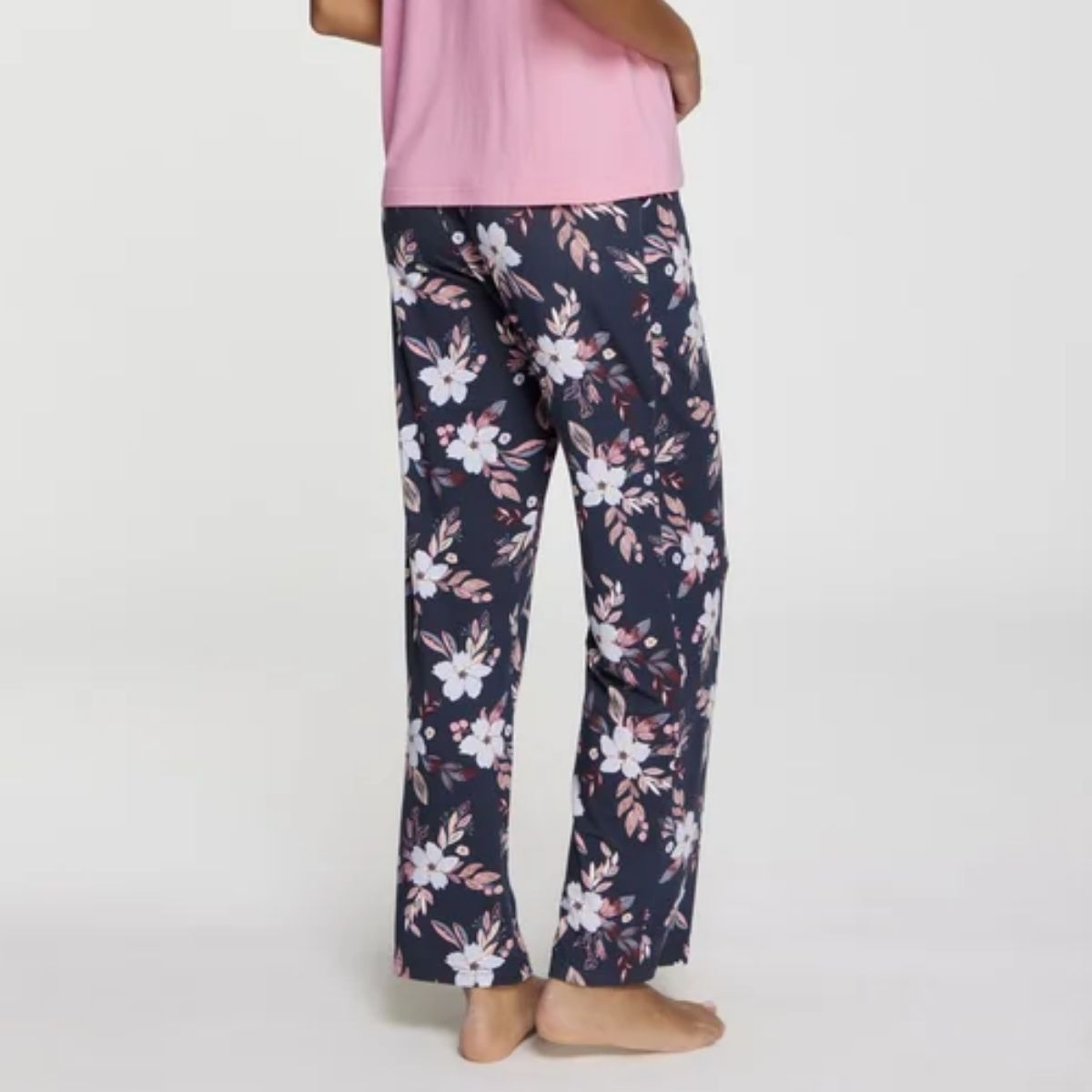 Lascana Luxurious Nights pyjamas, rosa - BA-40-54 - rose aop - Rose AOP