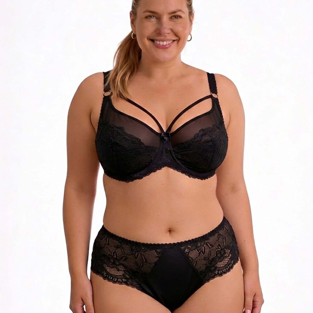 Plaisir Lush brazilian trusse, sort - 2053 - 11 - Black