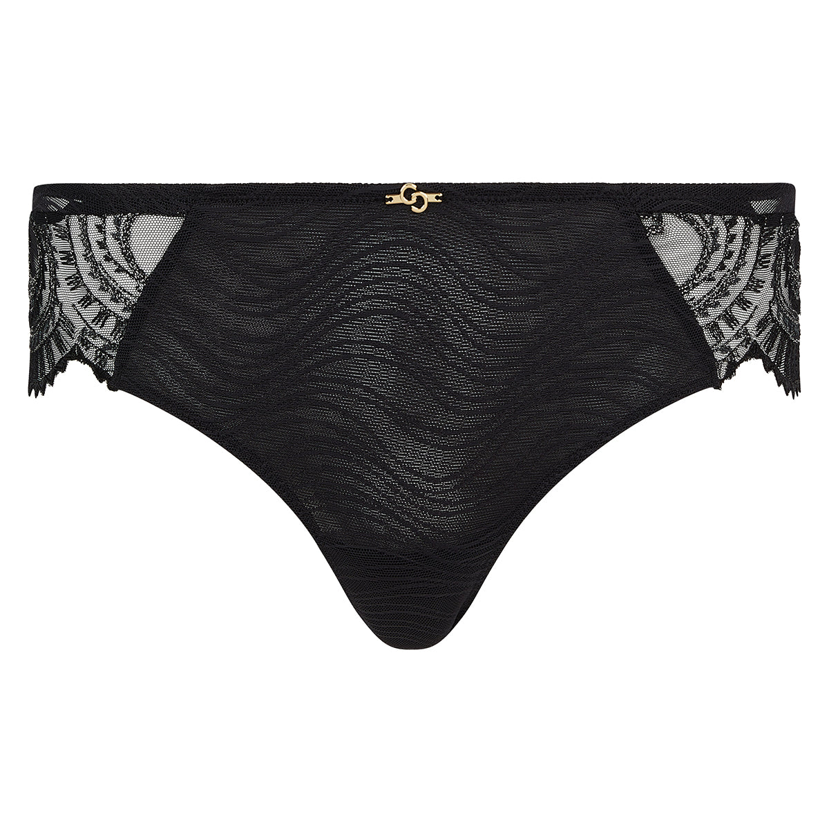 Chantelle Mystic Dream - Black/Silver Lurex - C11YB0-03M