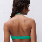 Chantelle Pulp Swim bikini top uden bøjle, grøn - C12VQA - C78 - Lagoon Tie And Dye