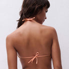 Chantelle Pulp Swim bikini top uden bøjle, orange - C12VQF - C76 - Bright Melon
