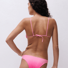 Chantelle Pulp Swim bikini top uden bøjle, pink - C12VQF - C77 - Pink Tie And Dye