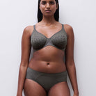 Chantelle EasyFeel Norah BH med bøjle, grå - C13F10 - 09W - Vert Argile