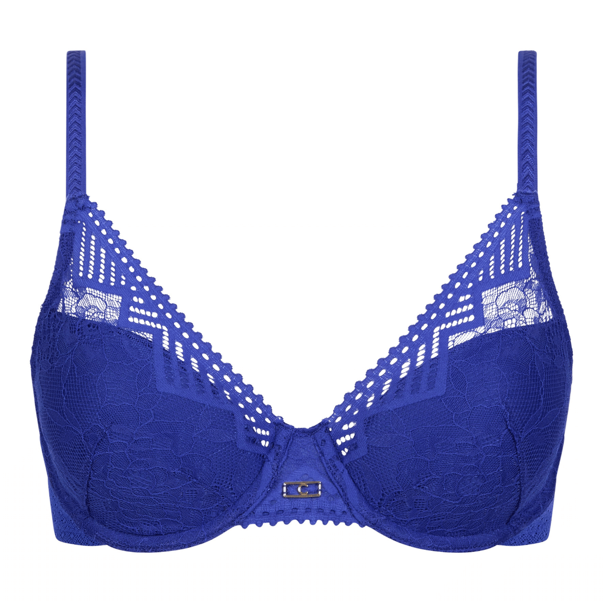 Chantelle Origins plunge BH, blå - C13XND - 07I - Indigo Blue