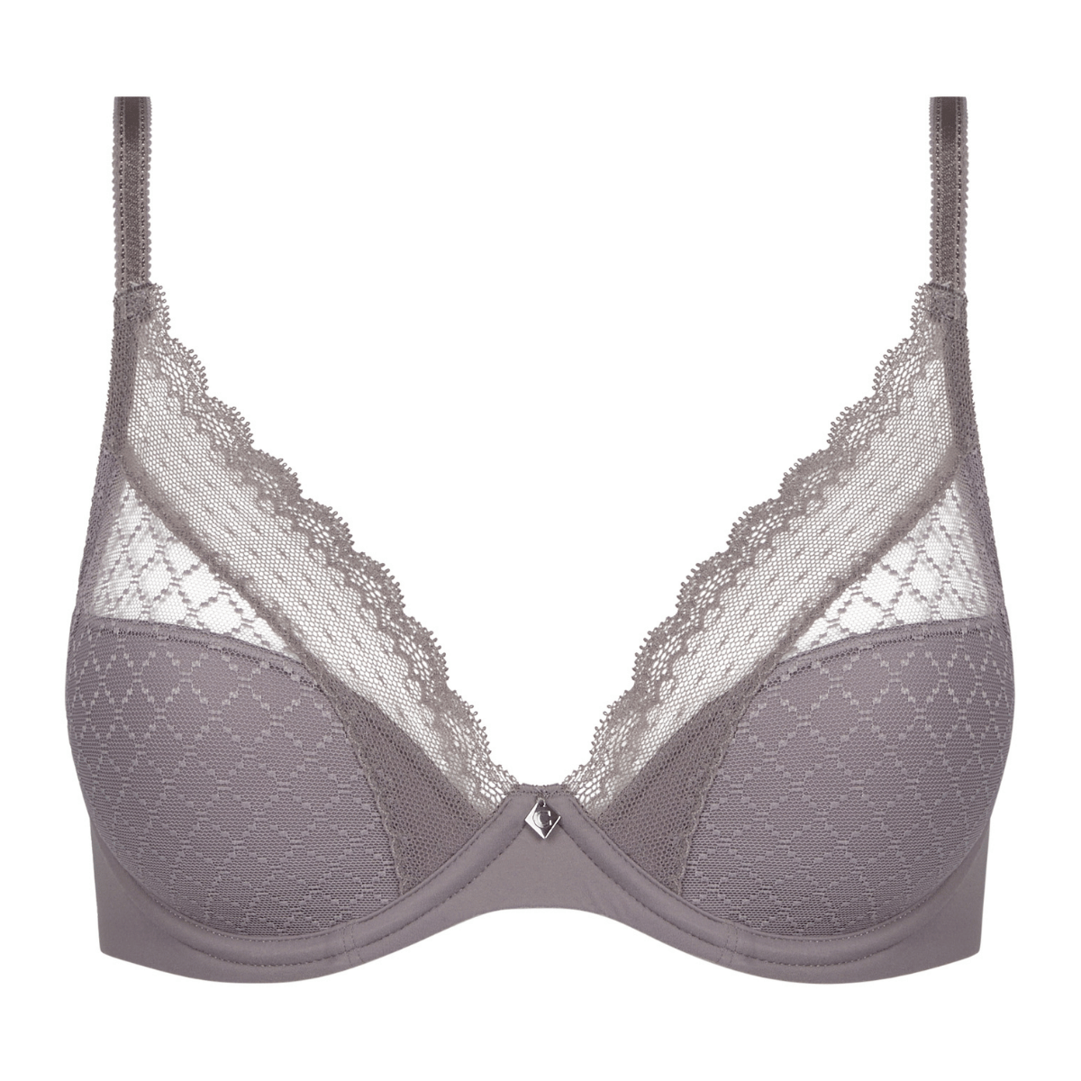 Chantelle EasyFeel Norah Chic plunge BH, brun - C16MNA - 0OV - Bronzed Taupe