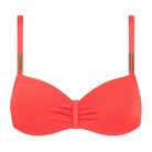 Chantelle Icon bikini top med bøjle, koralrød - C16VN5 - C81 - Bright Coral