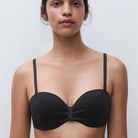 Chantelle Icon Bandeau bikini top med bøjle, sort - C16VNK - 011 - Black