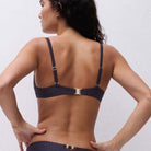 Chantelle Minuit bikini top med bøjle, blå - C1ADM0 - C67 - Black Pearl