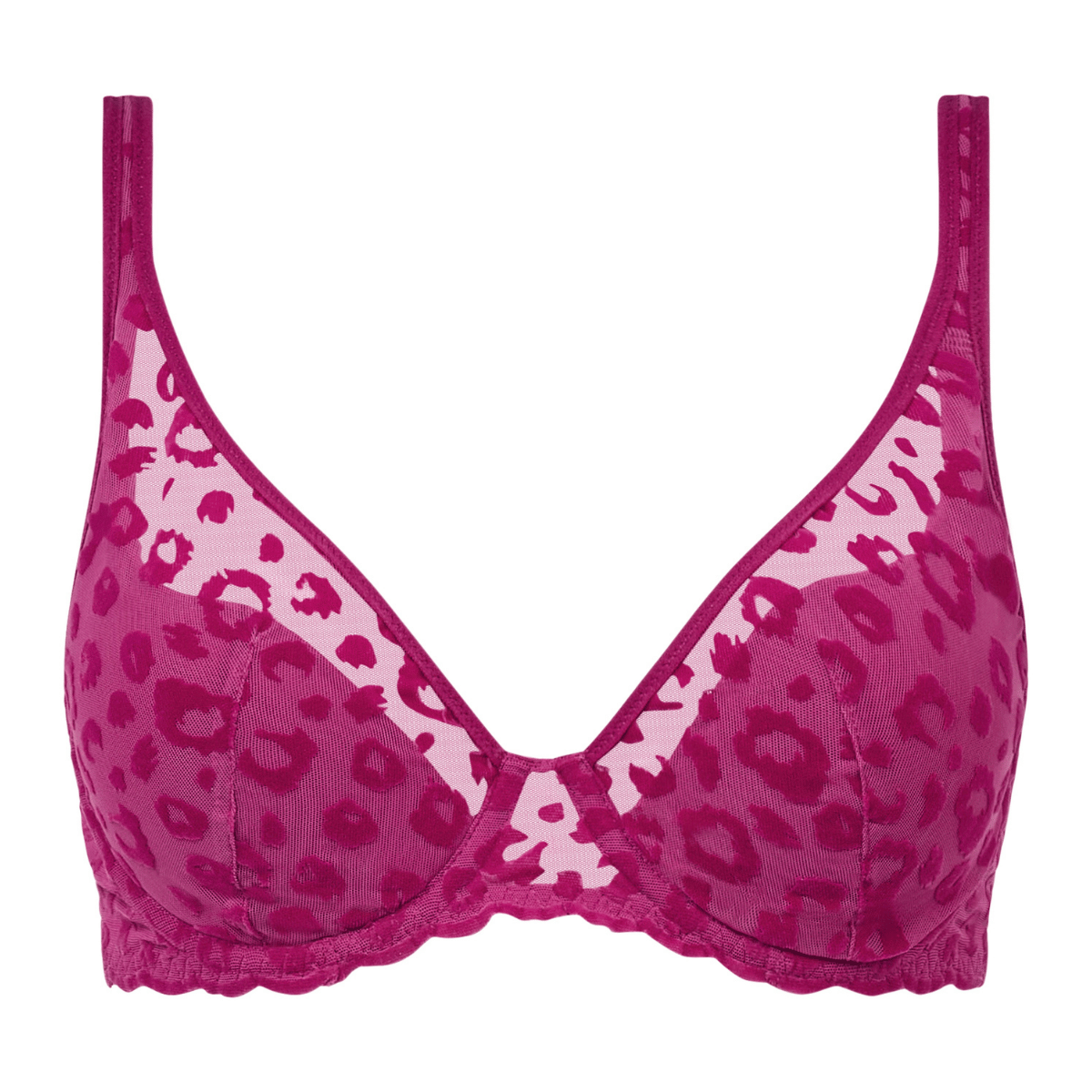 Chantelle Girls plunge BH, pink - C22XNC - 0IL - Fuchsia