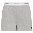 Calvin Klein Logo shorts, grå - LV00QS7517 - P7A - Grey Heather