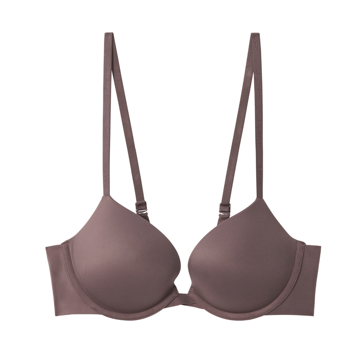 Calvin Klein Perfectly Fit push-up BH, lilla - LV00QF7315 - PJS - Botanical Brown