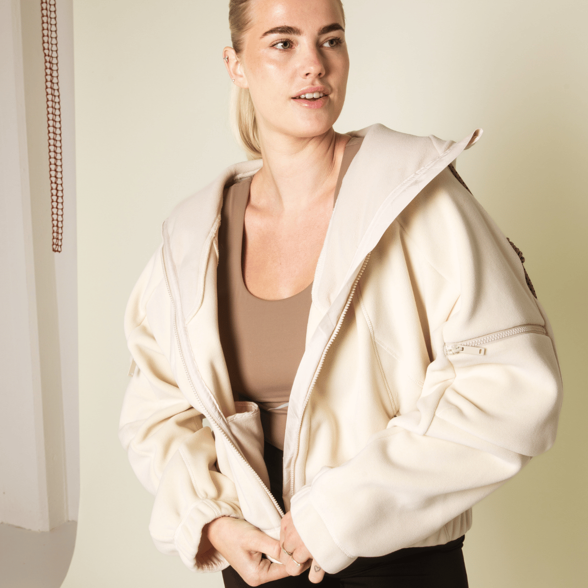 Copenhagen Cartel Range jakke, creme - 164407 - SHELL - Shell