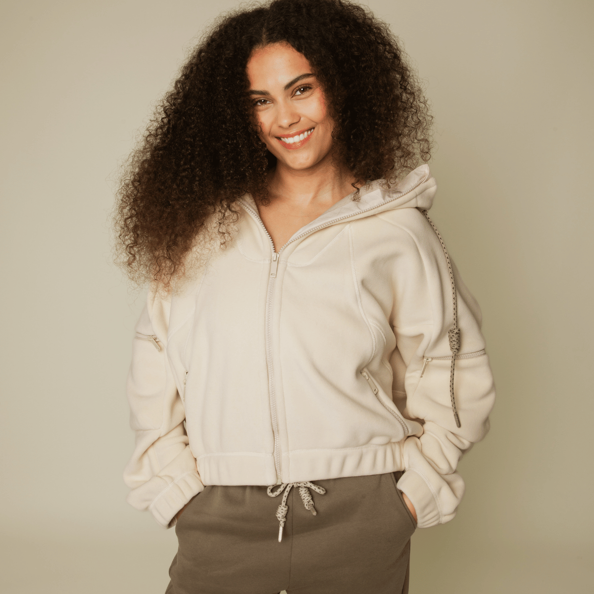 Copenhagen Cartel Range jakke, creme - 164407 - SHELL - Shell