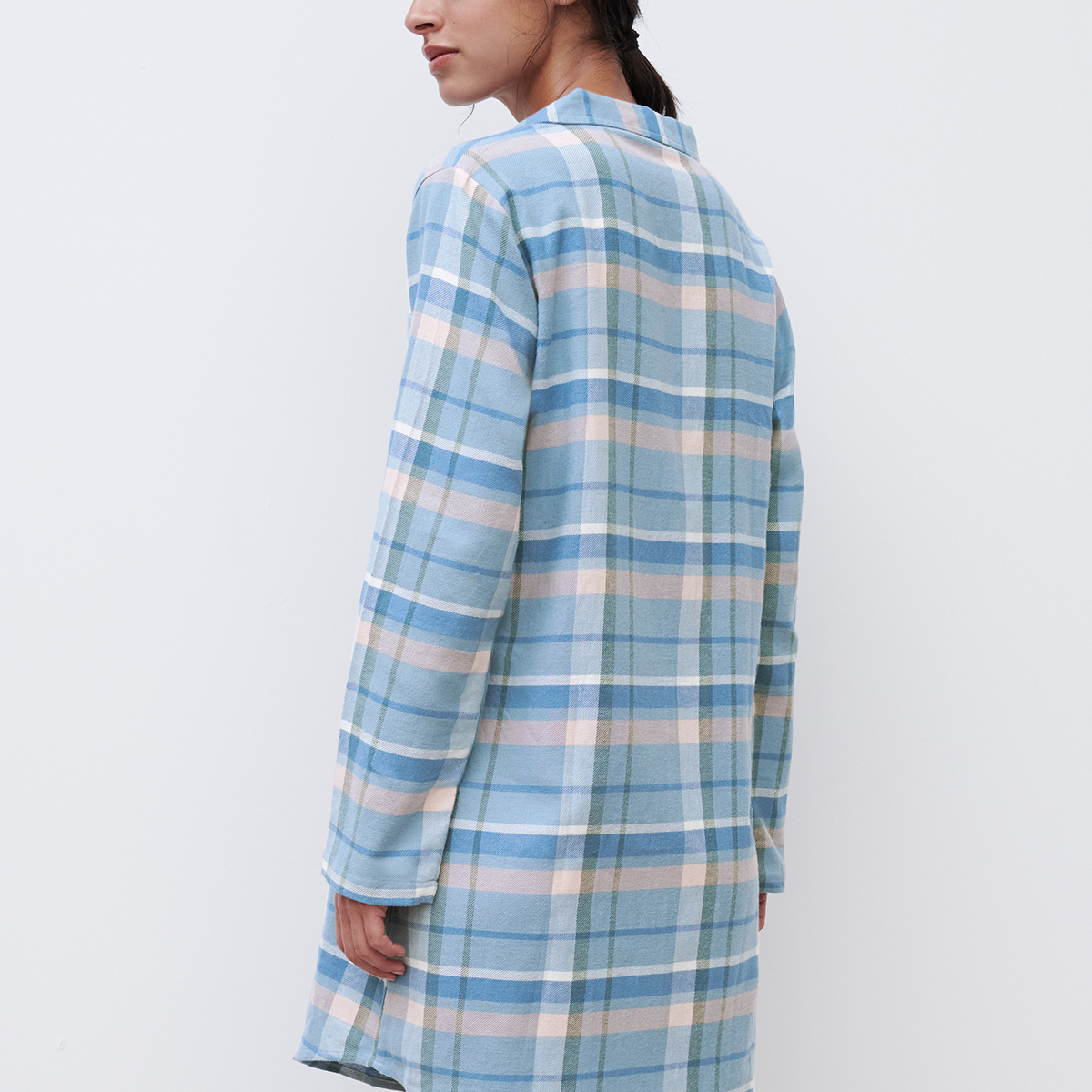 Femilet Heat - Blue Check Print - FN3840-02M