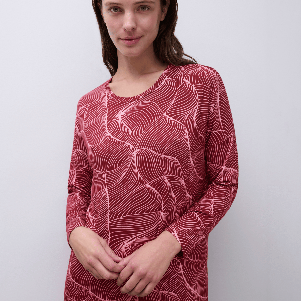 Femilet Yara natkjole, lyserød - FN7610 - F11 - Zephyr Dune