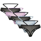 Hunkemöller Wera 5-pak g-streng, multi - 305880 - Regal Orchid - Regal Orchid