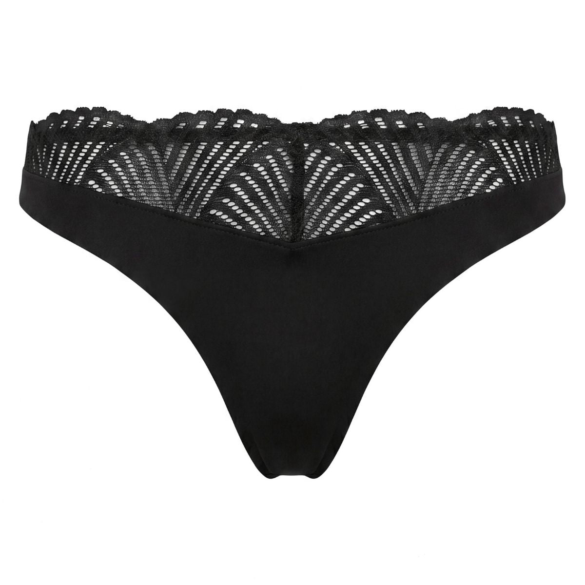 Calvin Klein Perfectly Fit g-streng, sort - LV00QF8968 - UB1 - Black