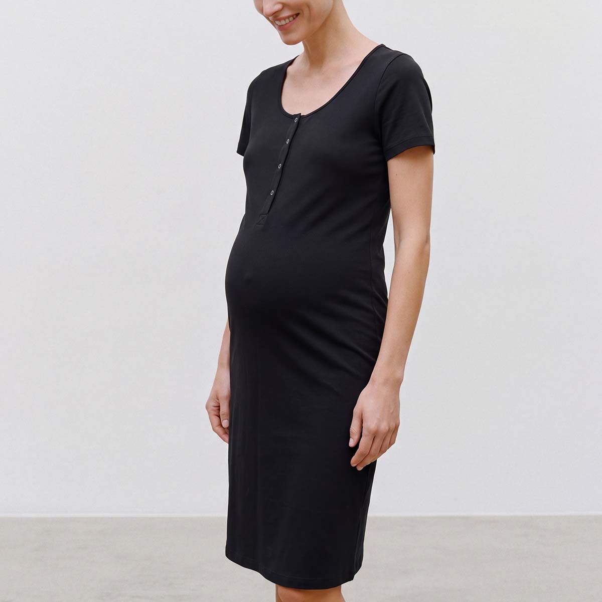Mamalicious MLmira graviditetsnatkjole, sort - 20020420 - Black - Black