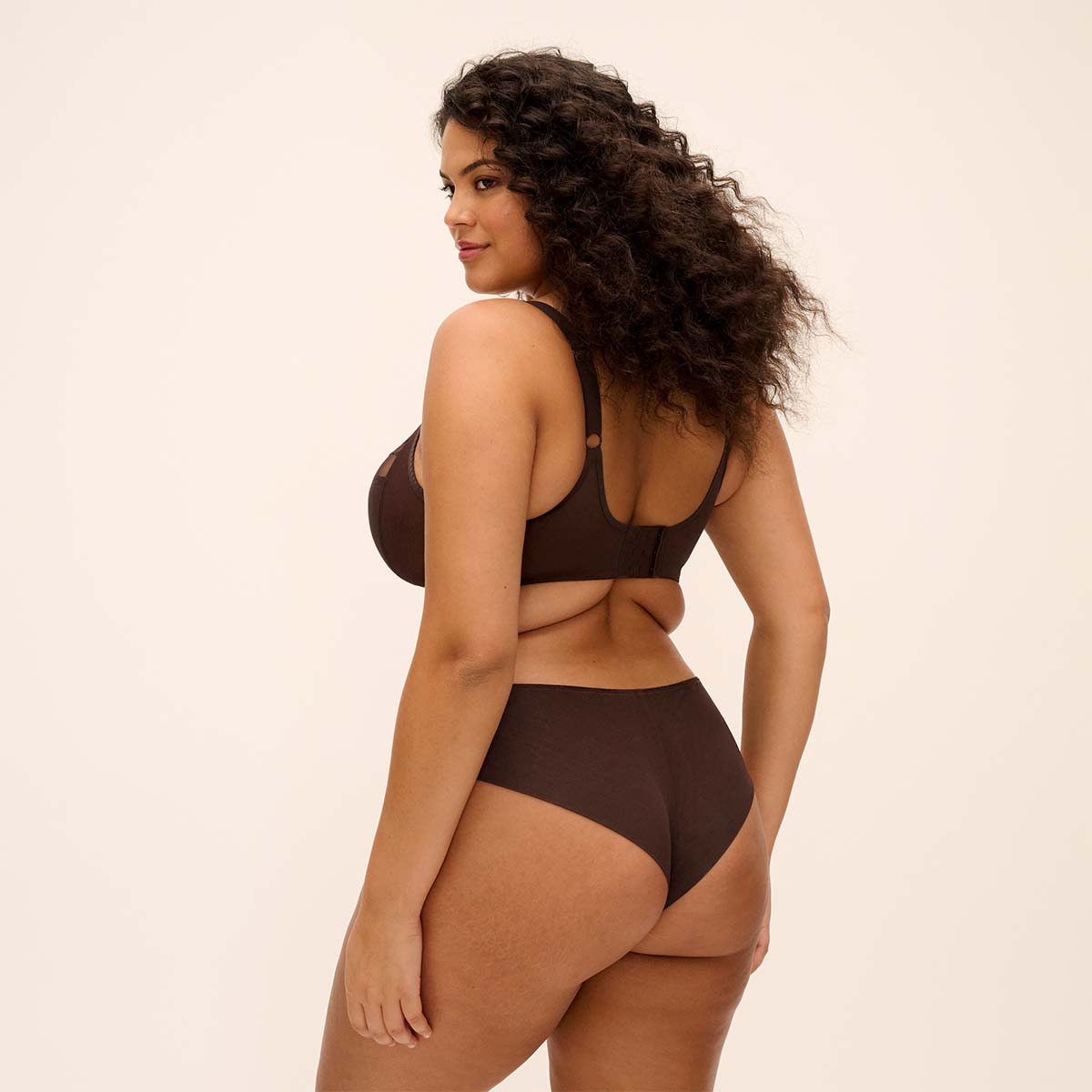 Elomi Matilda maxi trusse, brun - EL8906 - GOR - Gold Rush
