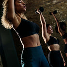 Shock Absorber Active D+ Classic sports BH, sort - U10035 - KK001 - Black