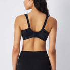 Shock Absorber Active D+ Classic sports BH, sort - U10035 - KK001 - Black