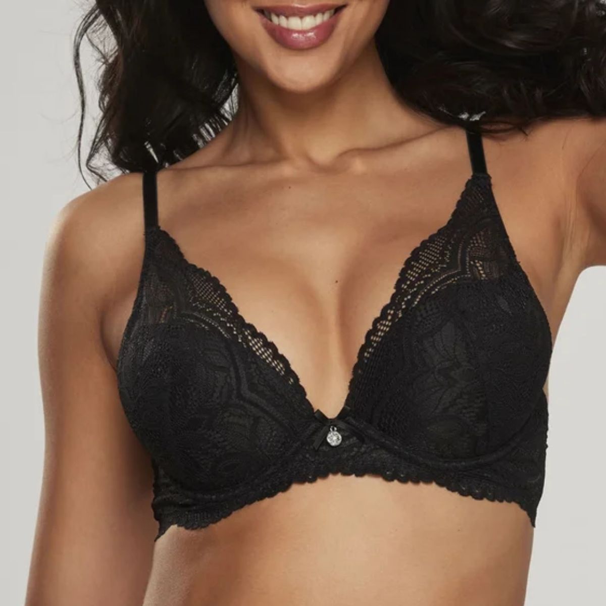 Lascana Nuance Vivianna push-up BH, sort - VA-66-PB - black - Black