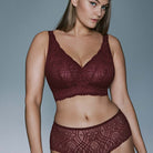 PrimaDonna Salerno bralette BH, rød - 0163536 - EVR - Evening Red