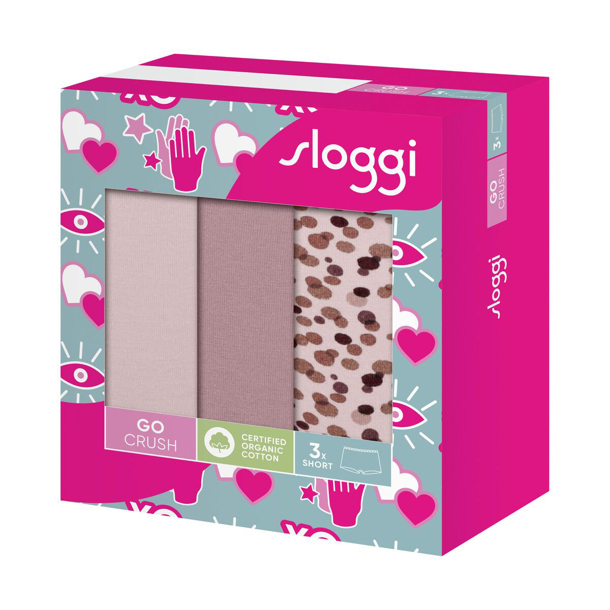 Sloggi GO Crush C3P - Multiple Colours - 10219652-V001