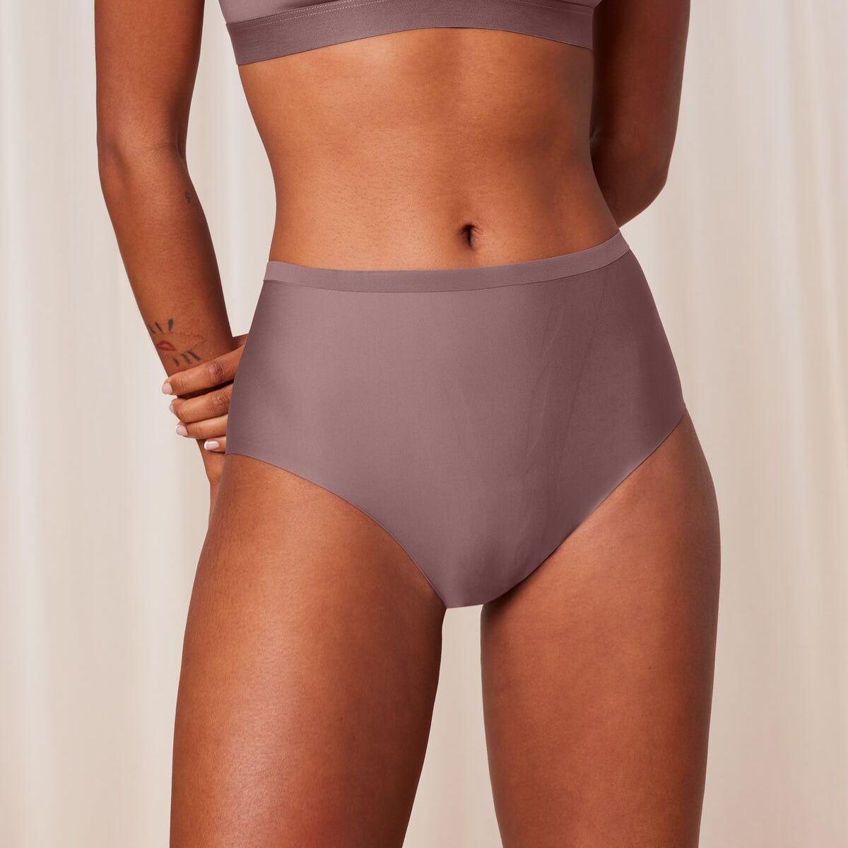 Triumph Shape Smart maxi trusse, lilla - 10209655 - 00UD - Rose Brown