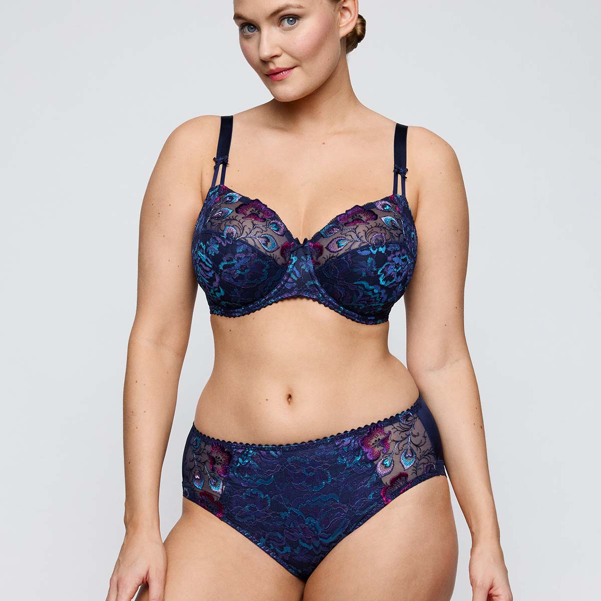 PrimaDonna San Angel full-cup BH, blå - 0163490 - WBL - Water Blue
