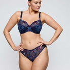 PrimaDonna San Angel g-streng, blå - 0663490 - WBL - Water Blue