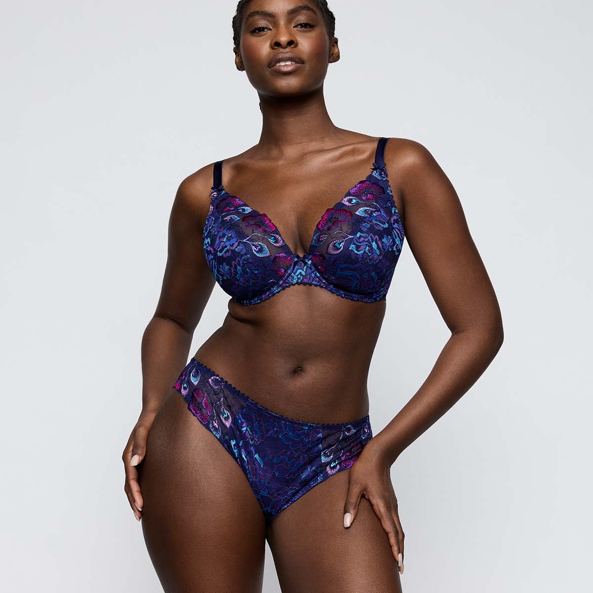 PrimaDonna San Angel BH med bøjle, blå - 0163492 - WBL - Water Blue