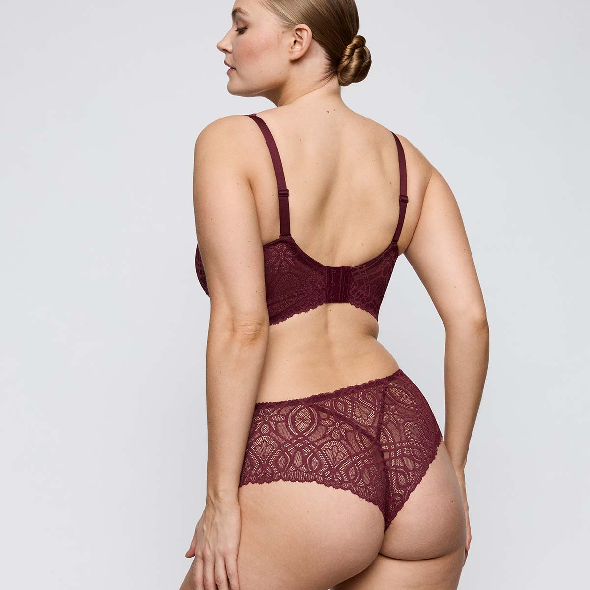 PrimaDonna Salerno bralette BH, rød - 0163536 - EVR - Evening Red